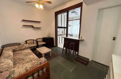 Apartamento à venda, 1 quarto, 1 vaga, gonzaga - santos/sp