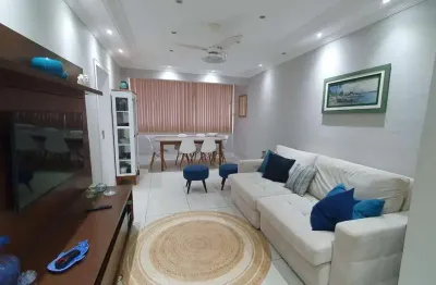 Apartamento mobiliado com 2 quartos para alugar na pompéia em santos