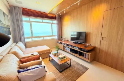 Apartamento à venda, 2 quartos, 2 suítes, 1 vaga, aparecida - santos/sp