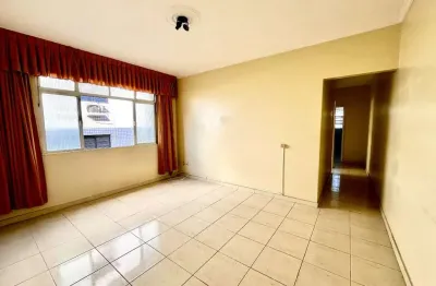 Apartamento á venda 2 quartos garagem fechada no campo grande, em santos