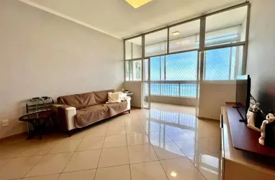 Apartamento mobiliado á venda 2 quartos na aparecida, em santos