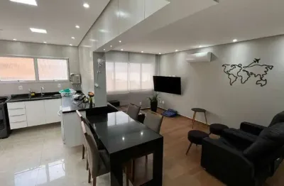 Apartamento com vista para o mar á venda na aparecida em santos
