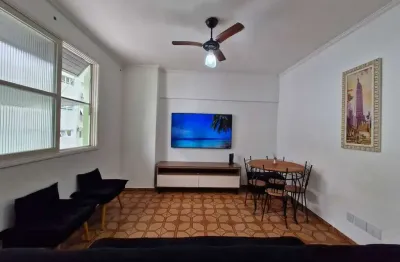 Apartamento com 1 quarto e 2 vagas à venda em prédio frente mar na aparecida
