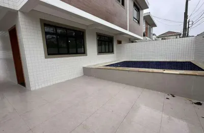 Sobrado à venda com 3 quartos na vila belmiro em santos