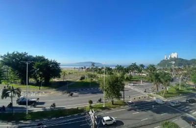 Apartamento 4 dormitórios, frente mar, em são vicente