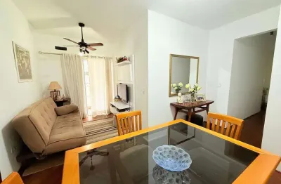 Apartamento mobiliado com 2 quartos para alugar em santos
