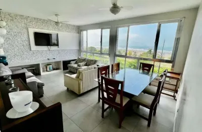 Apartamento com 3 quartos, frente mar, à venda na pompéia em santos
