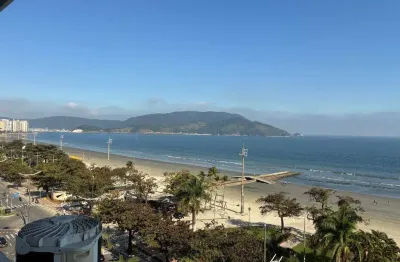 Apartamento 1 quarto 1 banheiro vista mar no boqueirão em santos