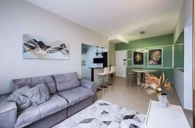 Apartamento para aluguel, 2 quartos, 1 vaga, aparecida - santos/sp