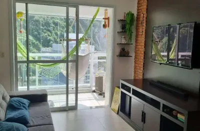 Apartamento para aluguel, 2 quartos, 1 suíte, 1 vaga, marapé - santos/sp