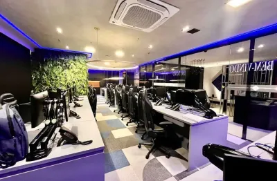Sala comercial para alugar 250m mobiliado no gonzaga em santos