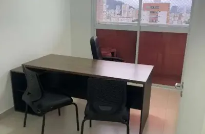 Sala comercial para alugar no helbor offices vila rica em santos