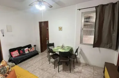 Apartamento com 1 quarto à venda na Rua Jorge Tibiriçá, 42, Gonzaga, Santos