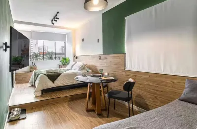 Kitnet à venda, 1 quarto, 1 vaga, gonzaga - santos/sp
