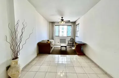Apartamento para alugar 2 quartos 1 vaga no gonzaga, em santos