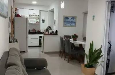 Apartamento á venda com 1 suítes 1 vaga demarcada, campo grande em santos.
