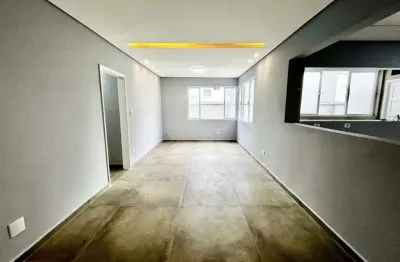 Apartamento reformado 2 quartos á venda no boqueirão, em santos