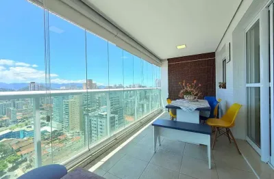 Apartamento à venda, 3 quartos, 3 suítes, 2 vagas, pompéia - santos/sp