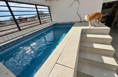 Casa em condomínio fechado com 3 quartos à venda na Rua Professor Carlos Escobar, 93, Ponta da Praia, Santos