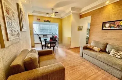 Apartamento mobiliado com suíte – 77m² | aparecida, santos/sp