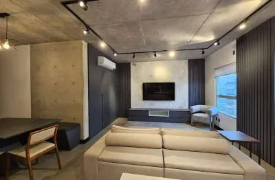 Apartamento com 2 quartos mobiliado para alugar no embaré em santos