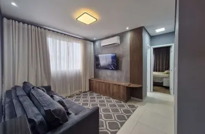 Apartamento novo com 2 quartos à venda com porteira fechada em santos