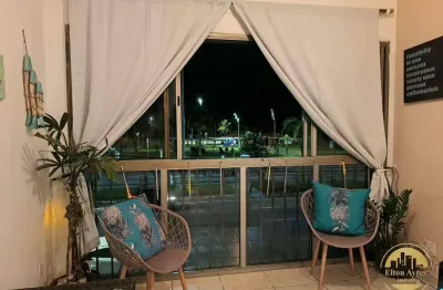 Apartamento amplo, confortavel e com vista para o mar/ itararé/ s.v