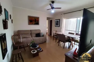 Apartamento residencial em santos (campo grande) - 72 m², 2 banhos, 3 varandas, aceita financiamento