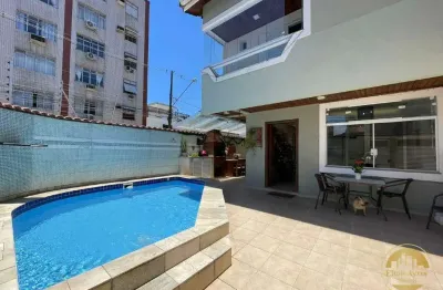 Casa à venda em ponta da praia, santos - 4 quartos, 2 suítes, piscina e varanda gourmet