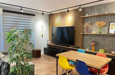 Apartamento 2 dormitorios com suite 1 vaga com lazer no embaré