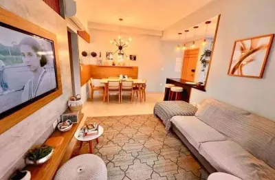 Apartamento à venda com 75 m², 2 suítes, varanda e lazer completo