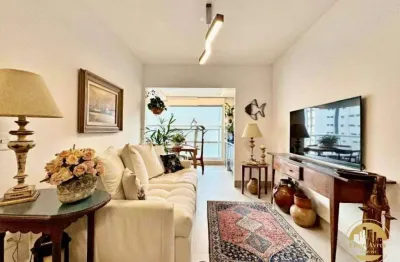 Apartamento à venda, 2 quartos, 2 suítes, 2 vagas, aparecida - santos/sp