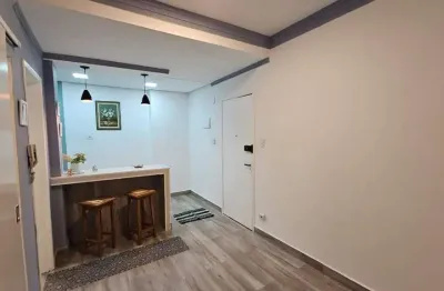 Apartamento à venda, 1 quarto, 1 vaga, aparecida - santos/sp