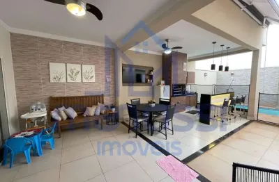 Casa térrea com 3 dormitórios e 1 suíte com 185 m².