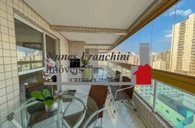Apartamento com 3 quartos à venda na rua itamirim, 33, tupi, praia grande, 172 m2 por r$ 950.000