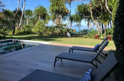 Casa pé na areia em condomínio fechado na barra do una - são sebastião