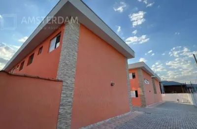 Apartamento em boraceia novo com 2 quartos a 400 metros da praia.