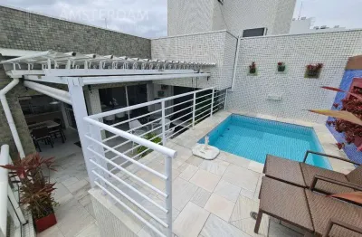 Cobertura de luxo à venda em riviera, bertioga-sp: 5 quartos, 5 suítes, 2 salas, 6 banheiros, 3 vagas de garagem.