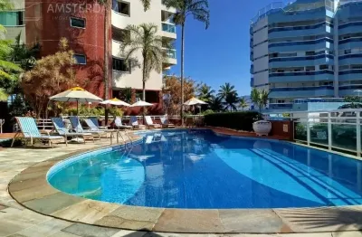 Apartamento à venda na riviera bertioga-sp: 3 suítes, 2 salas, 3 banheiros, 2 vagas de garagem. área de 143,00 m
