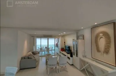 Apartamento à venda na riviera bertioga-sp: 3 quartos, 2 suítes, 2 salas, 3 banheiros, 2 vagas de garagem e 126,10m² de luxo!