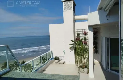 Cobertura de luxo à venda em bertioga-sp, no bairro riviera: 4 quartos, 4 suítes, 2 salas, 6 banheiros, 3 vagas de garagem e 450m² de área.