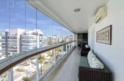 Apartamento a venda na riviera com 4 suítes no módulo 7