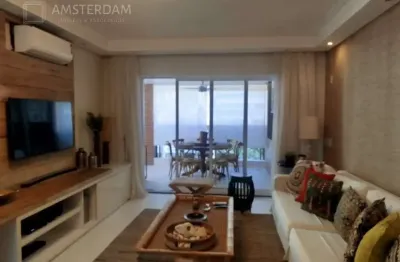 Luxuoso apartamento à venda na riviera - 4 quartos, 3 suítes, 3 vagas, 228m² - bertioga-sp.