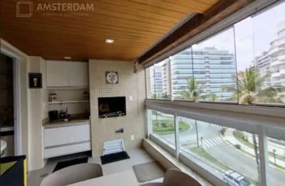 Imperdível oportunidade! apartamento à venda na riviera, bertioga-sp, com 3 quartos, 1 suíte, 2 salas, 2 banheiros, 2 vagas de garagem e 106,88 m².