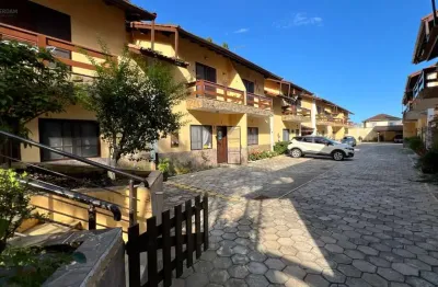 Casa em condomínio para locação anual no centro de bertioga-sp: 2 quartos, 1 suíte, 1 sala, 3 banheiros, 1 vaga - 85,00 m².