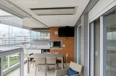 Apartamento pé na areia recuado na riviera - m8, 4 suítes, 3 vagas, 153,00m²