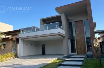 Casa de alto padrão no maitinga em condomínio fechado, 4 suítes com piscina privativa