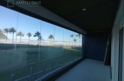 Apartamento à beira-mar na riviera de são lourenço - bertioga sp