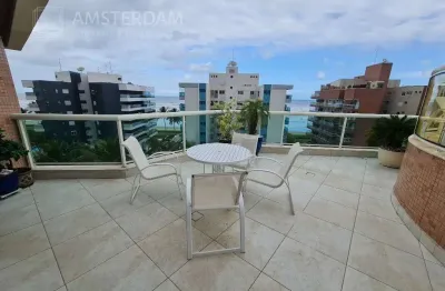 Cobertura 04 suítes, 281m² com vista, a venda na riviera módulo 2