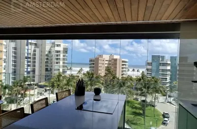 Apartamento novo de luxo à venda na riviera: 3 suítes, 2 vagas - 137,52m²